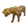 Vintage 60s/70s Leopard Sculpture in Genuine Leather Retro Piece