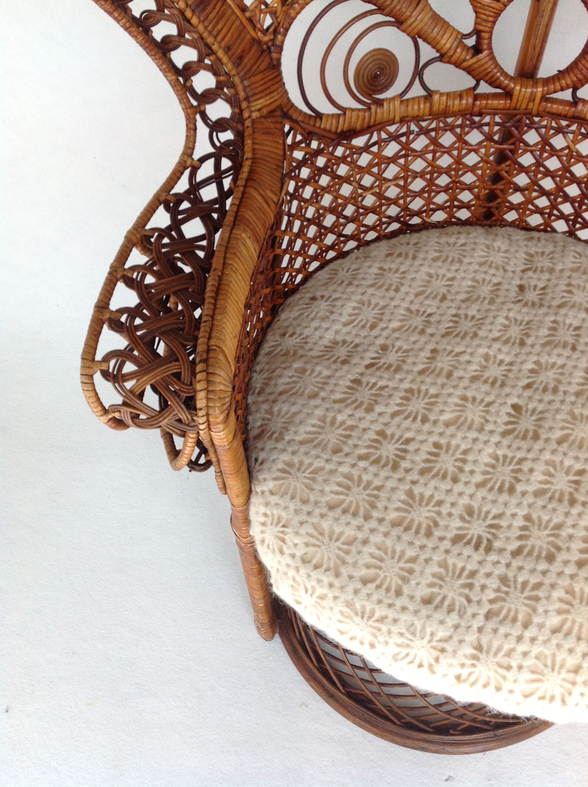 Armchair Emmanuelle Peacock