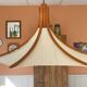 Suspension Domus teck