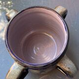 Atypical bowls in varnished stoneware by Sylvain Hublet