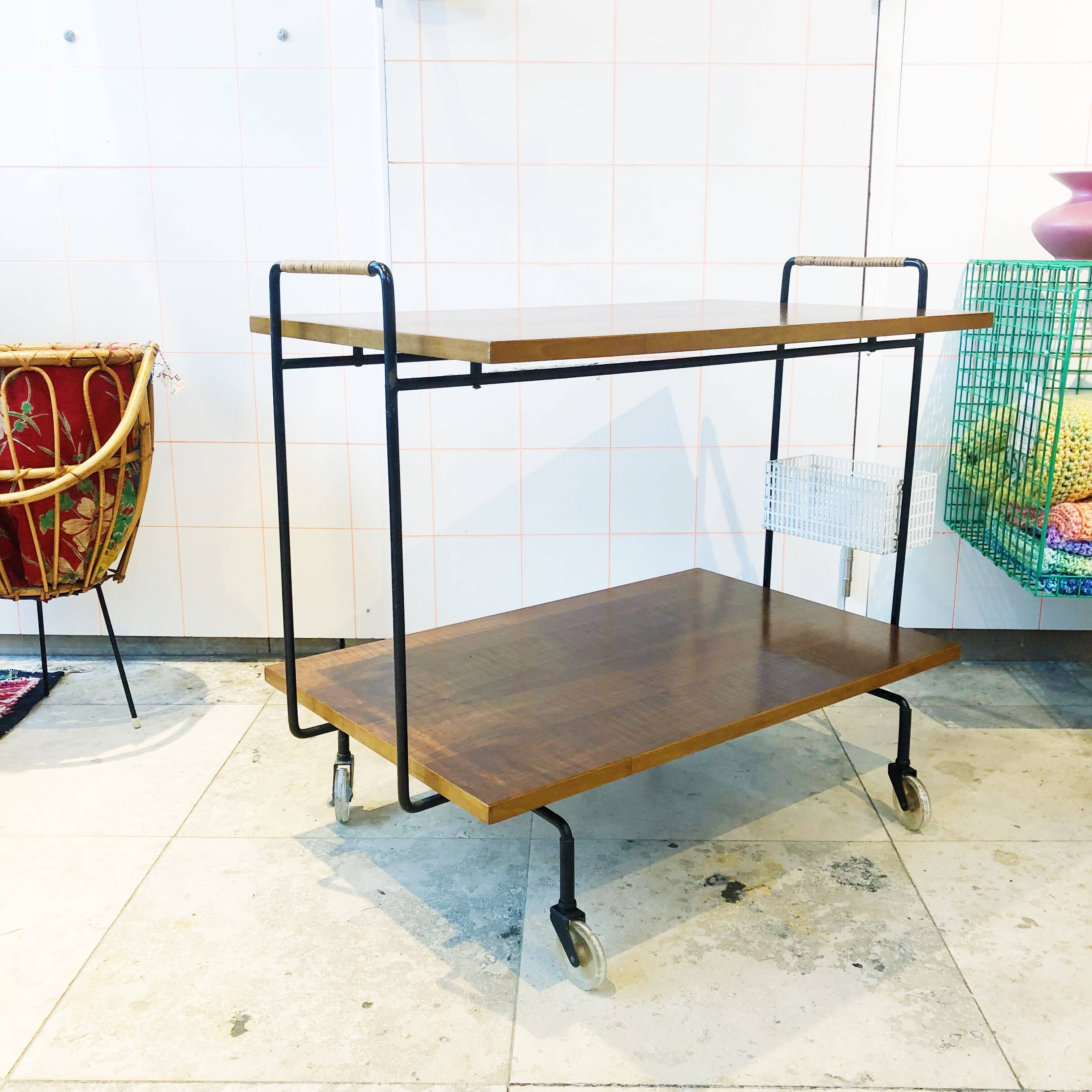 Serving trolley Ilse Möbel, Germany, 1960's