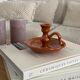 Terracotta candlestick