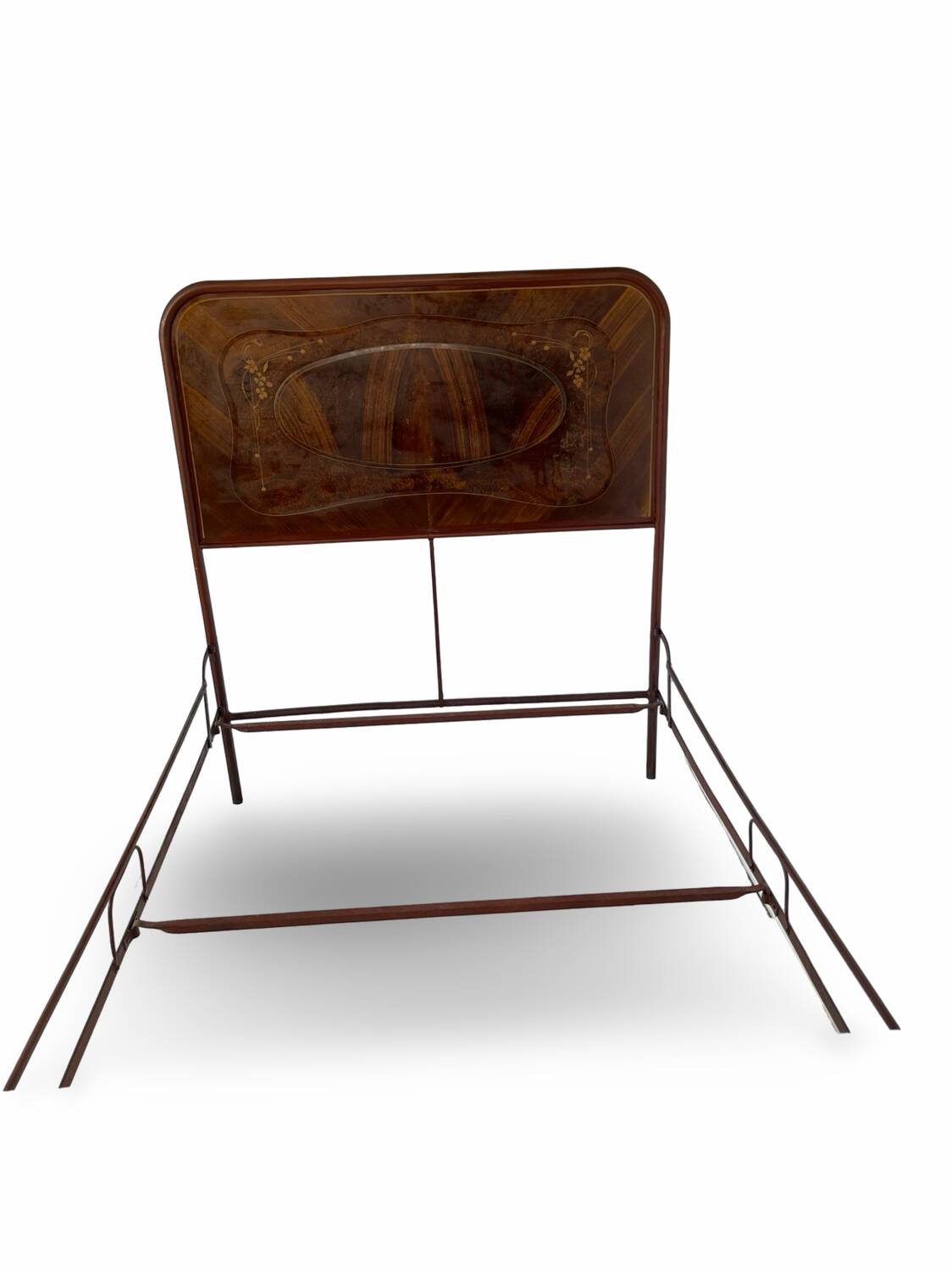 Cadre de lit Art déco italien une place et demie, 1925