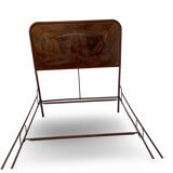 Cadre de lit Art déco italien une place et demie, 1925