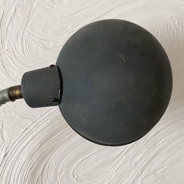 Lampe de bureau industrielle armée  Années 50