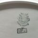 Raviers Villeroy & Boch Mettlach ivory and gold, model 7101
