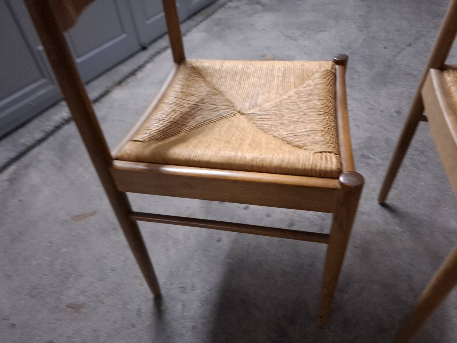 Set of 4 Dal Vera design chairs, Italy, 60s, 70s