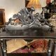 Napoleon III music or sheet music cabinet in blackened wood