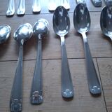 Art deco cutlery set in a box, 36 pieces.