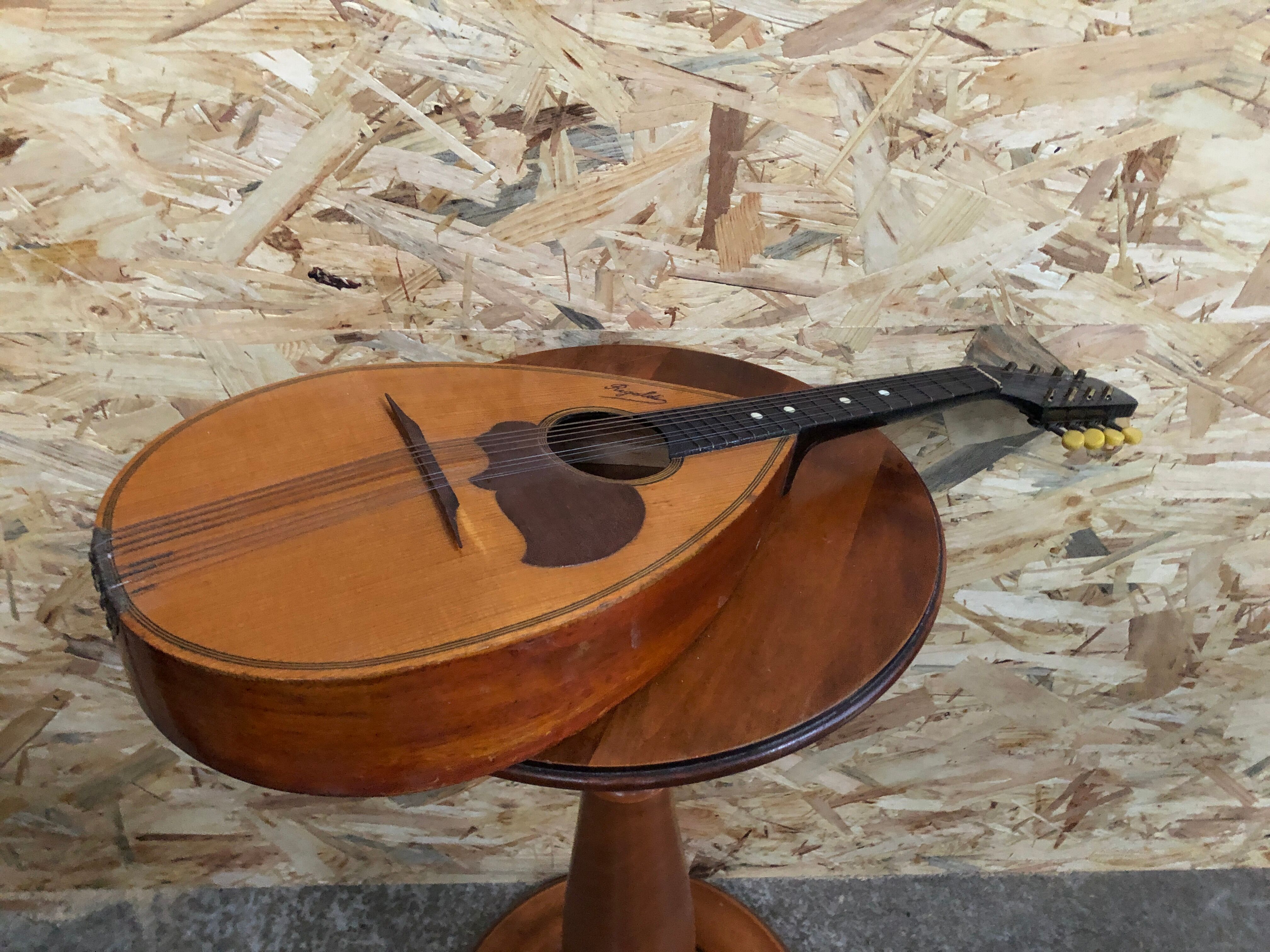 Ancienne mandoline rigaldi bois
