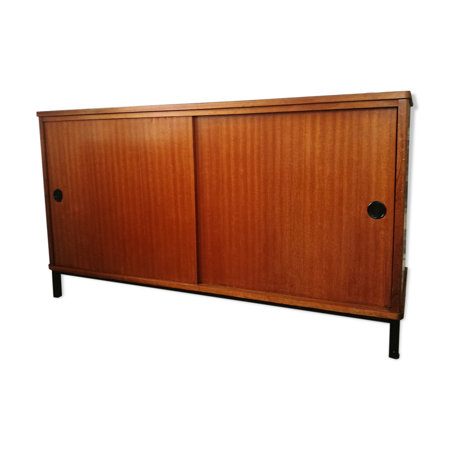 Vintage sideboard sliding doors