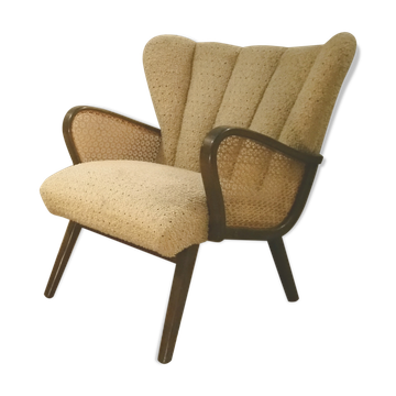 Fauteuil wing chair années 50