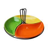 60 colorful compartmentalized dish