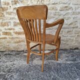 American oak armchair