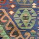 Turkish kilim rug 258x134 cm