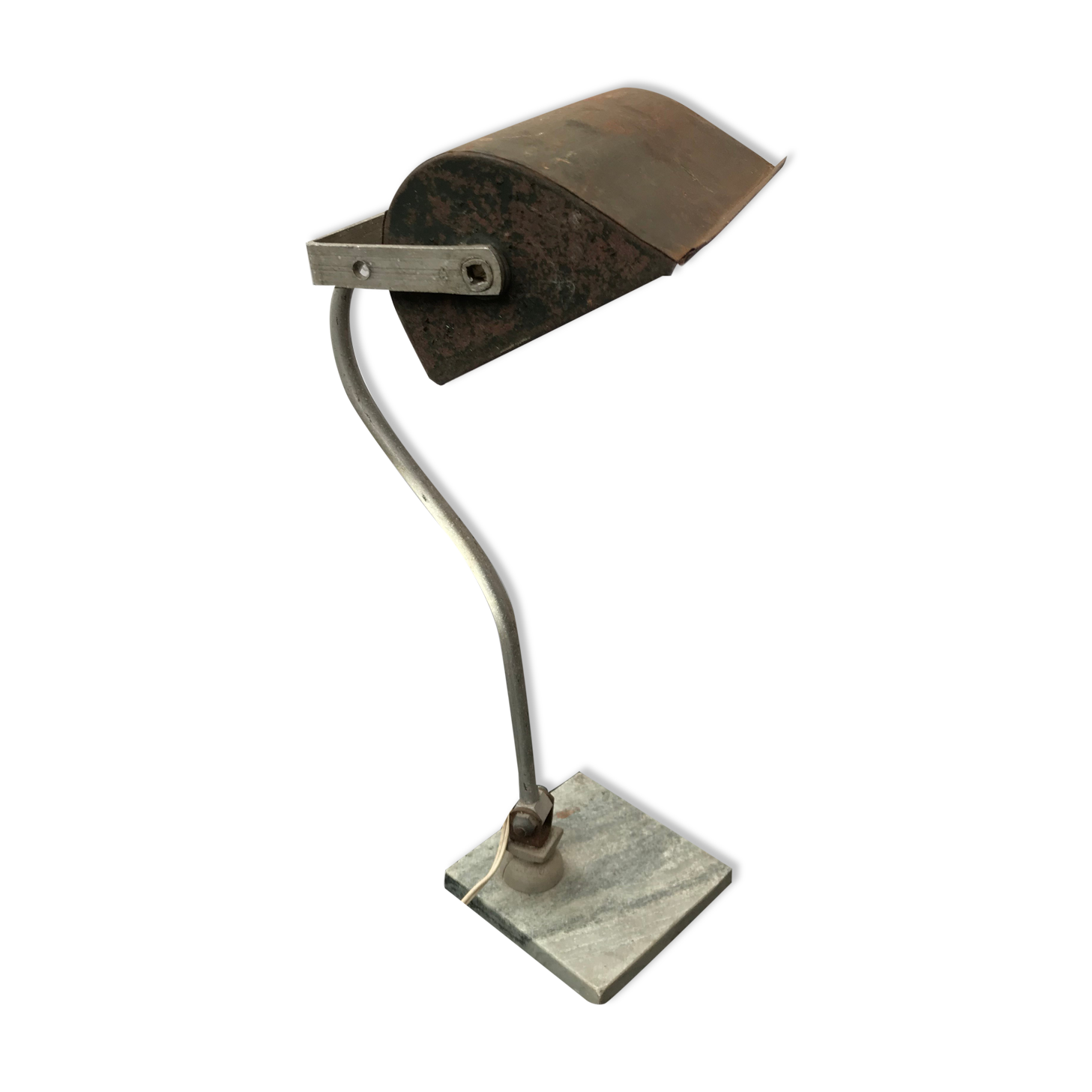 Oriental metal desk lamp
