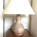 Vintage enamelled ceramic lamp base
