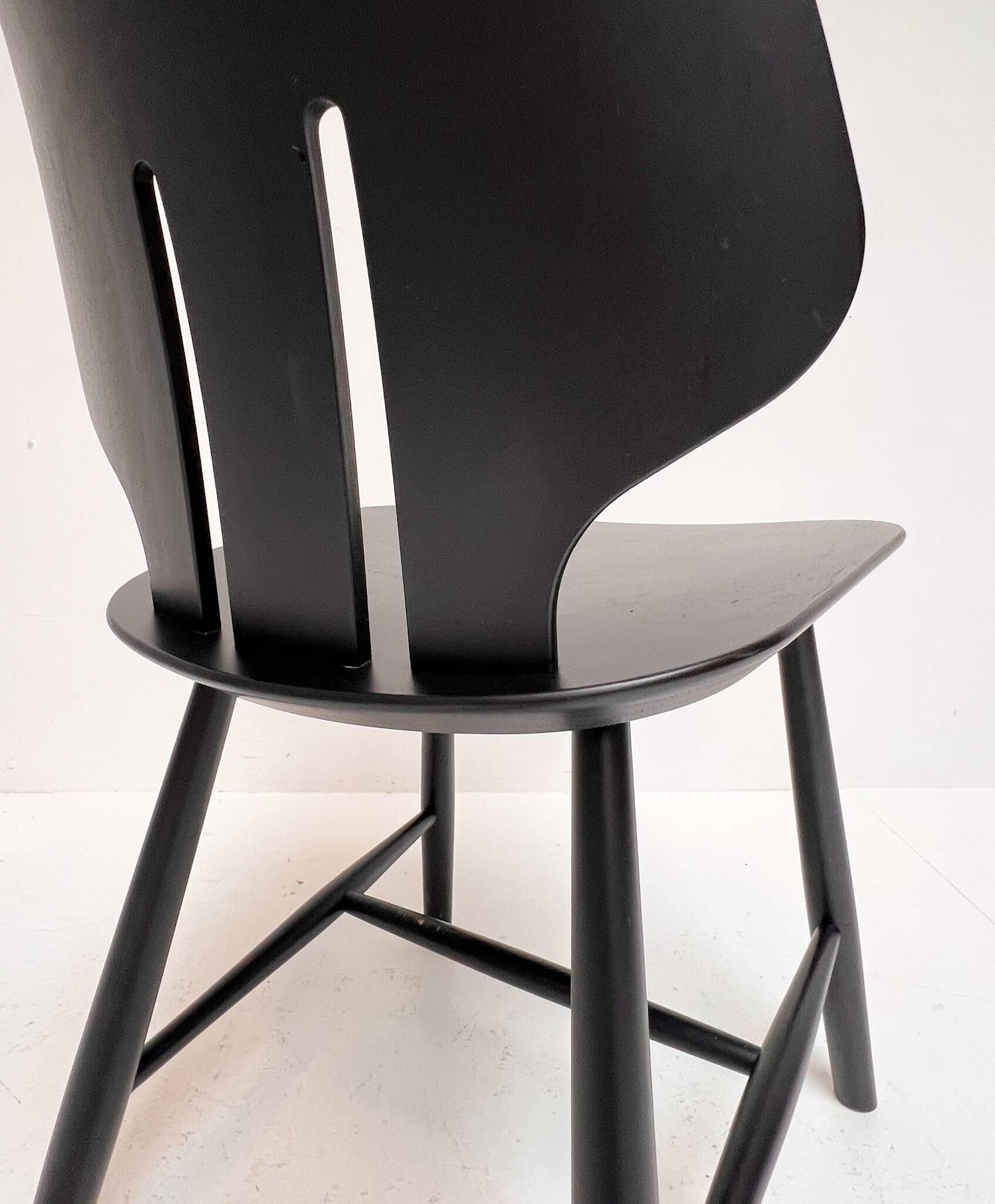 Chaise Ejvind Johansson J67 pour FDB Mobler (à l'unité), années 1970