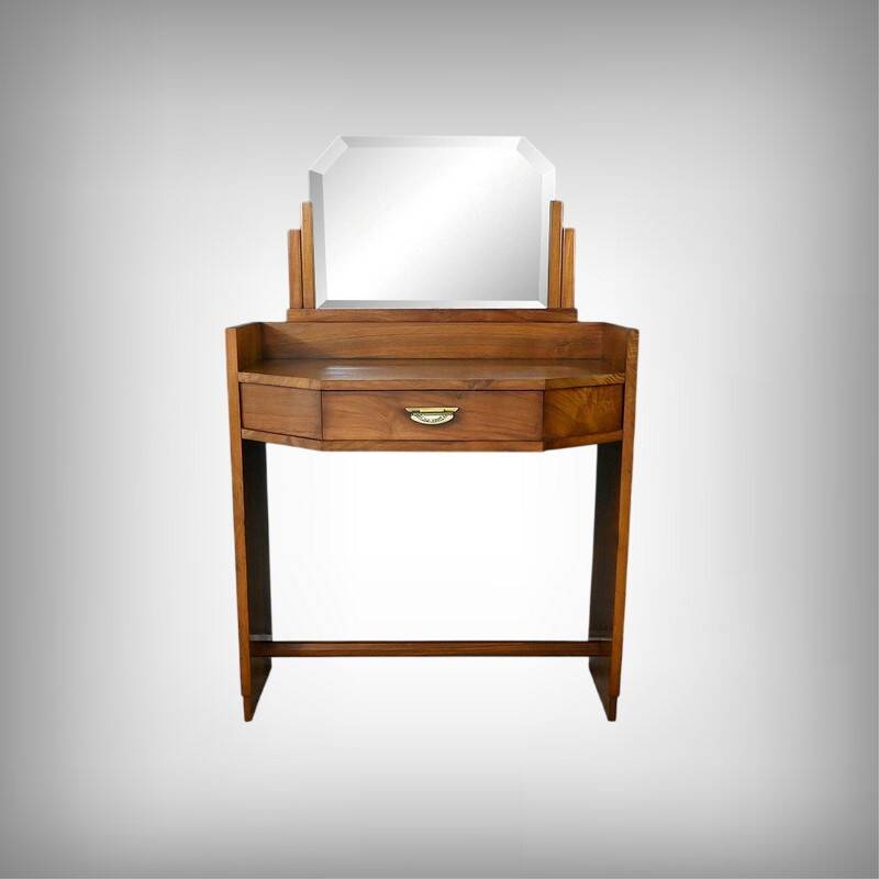 Walnut Dressing Table, Art Deco – 1940