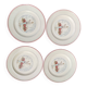 Lot of 4 old Italian plates