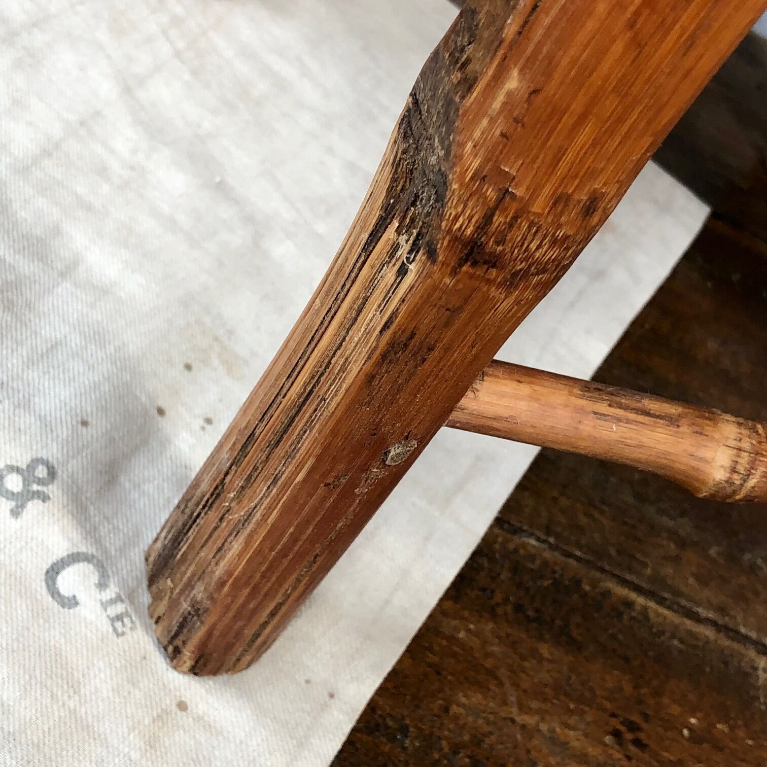 Bamboo stool