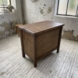 Solid elm aranjou chest of drawers