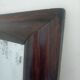Mahogany mirror