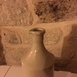 Glaze stoneware bottle signed Paul Langeron Pont-des-Vernes