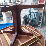 Vintage teak round table