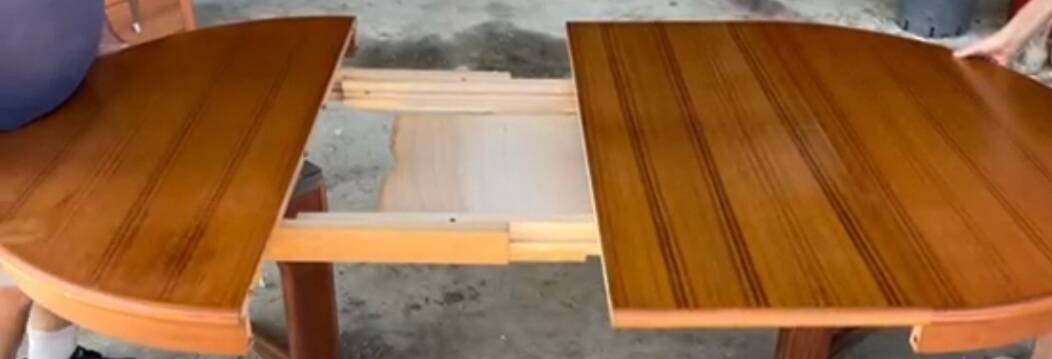 Tabke bauman ronde extensible 10/12 personnes