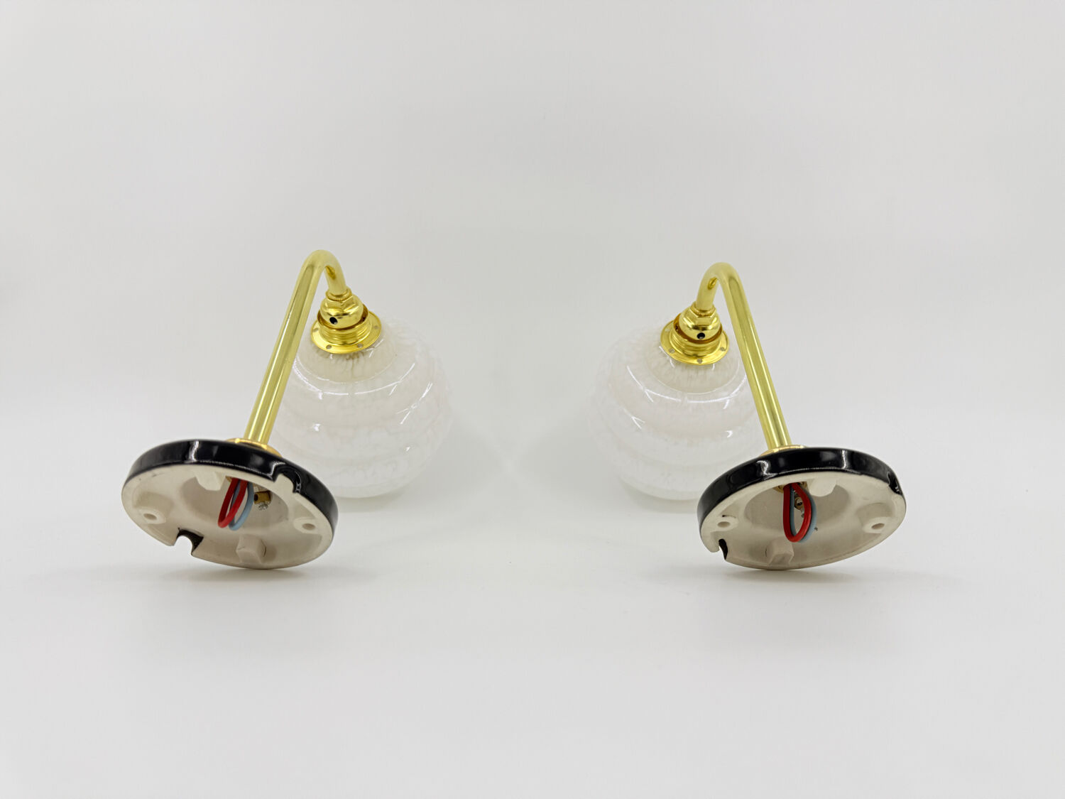 Swan neck wall lights