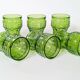 Set of 6 Bormioli tempered glass tumblers, Italy, 1970s
