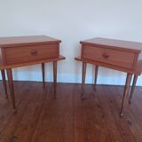 Pair of 60s bedside tables