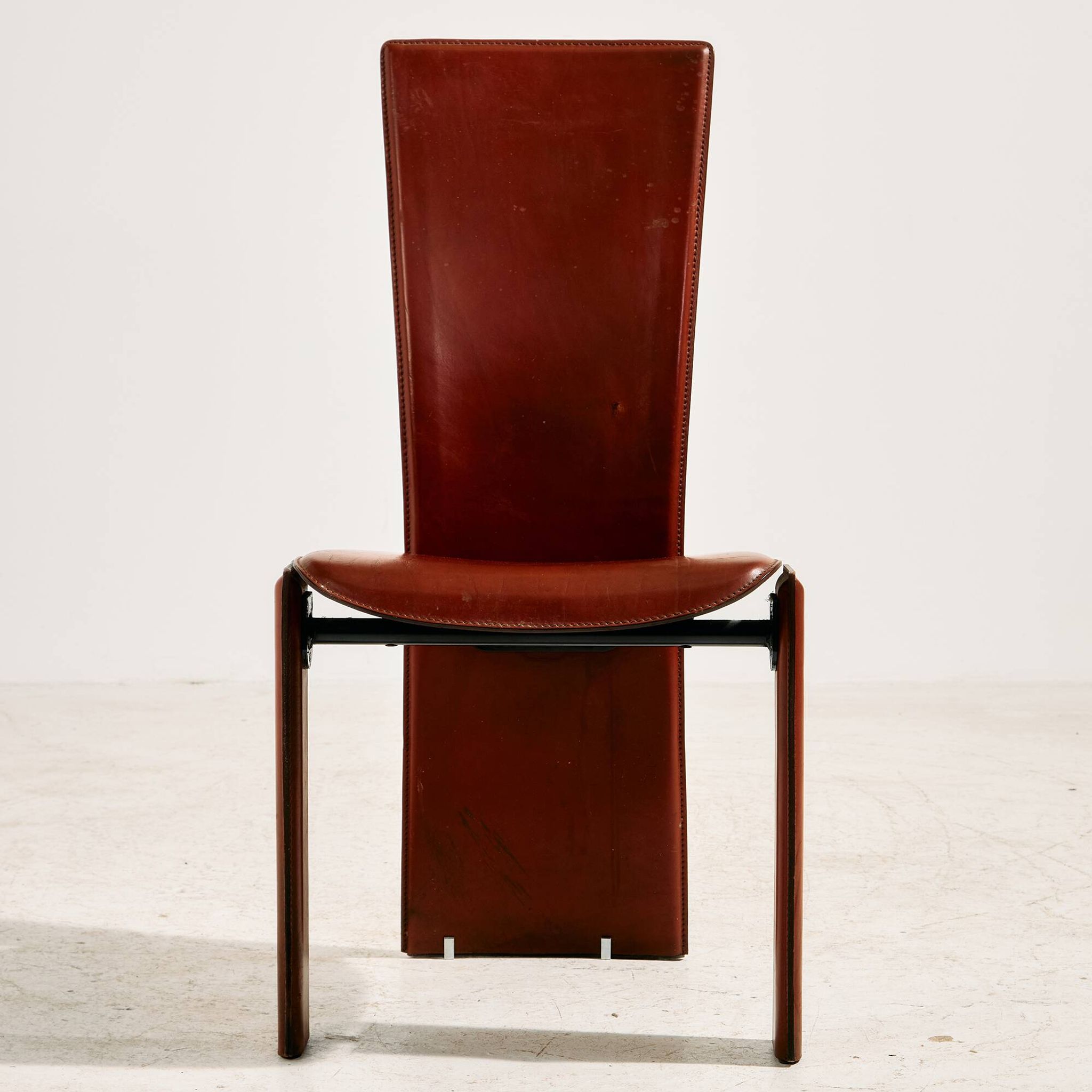 Pietro Costantini leather dining chair, set of 4