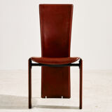 Pietro Costantini leather dining chair, set of 4