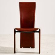 Pietro Costantini leather dining chair, set of 4