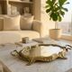 French bronze tray in Louis XV style with design