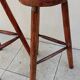 Pair of vintage brutalist high stools