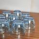 Lot de 8 verres arco france bleu