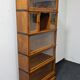 Bibliothèque Barristers en chêne vintage par Heinrich Zeiss Allemagne