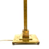 Brass table lamp by Officine A Boffelli Milano Italy 1935