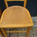 Paire de chaises bistrot anciennes
