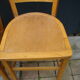Pair of antique bistro chairs