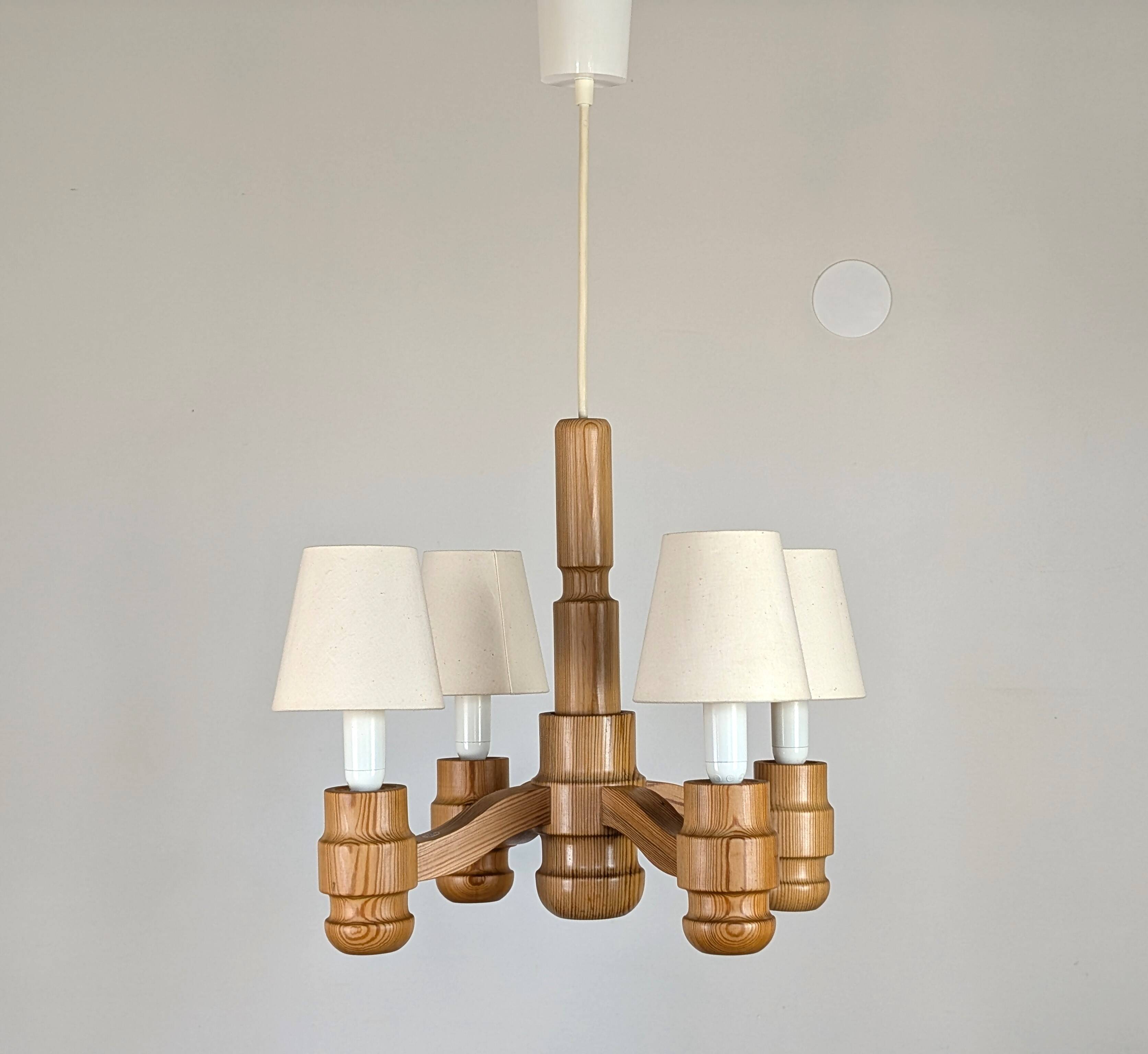 Pine chandelier