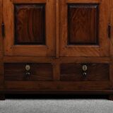 Small Teak and Rosewood Spice Cabinet, Pondicherry, India – Late 19th Century