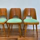 Set of 4 TON515 chairs by Oswald Haerdtl, Czech vintage 1960s