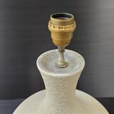 Vintage 1970s orange enamel lamp