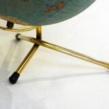 Tripod terrestrial globe 1960'