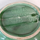 Flat saladier hollow leaf shape Gerber bets