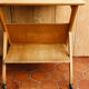 Ancienne desserte scandinave en bois blond